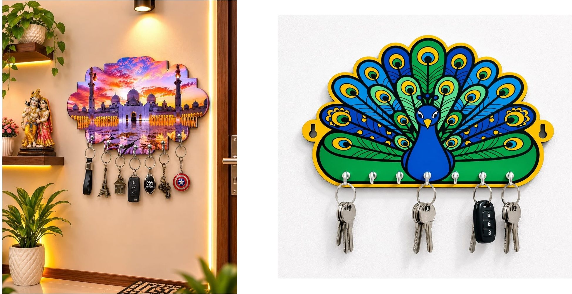 bhavya Wood Key Holder-picture-21