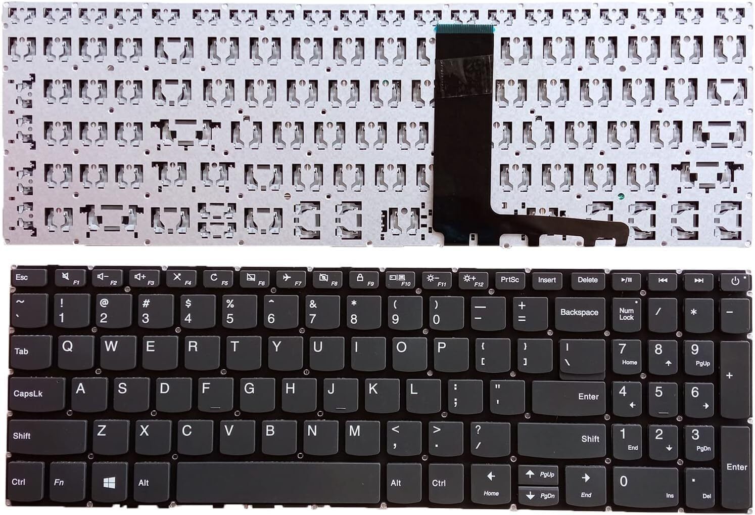 Forida Lenovo IdeaPad S145-15IWL S145-15AST S145-15API Laptop Keyboard Replacement Key-image-5
