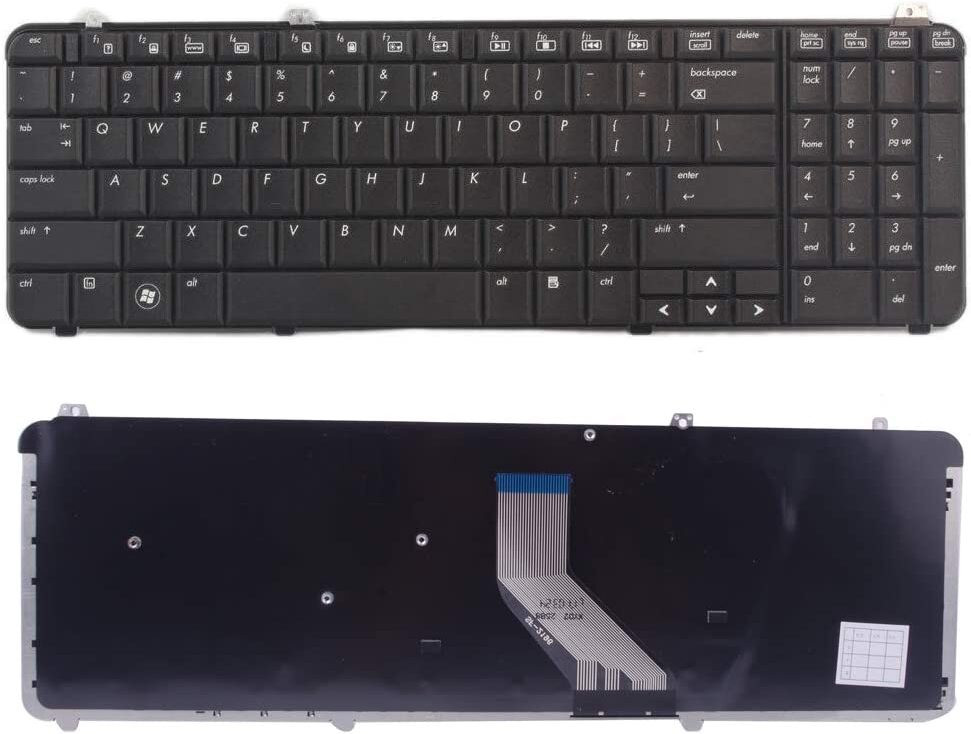 WEFLY Laptop Keyboard for DV6T-6200 DV6-6108US DV6-6114US DV6-6B26US DV6-6C10US Laptop Keyboard Replacement Key image 1