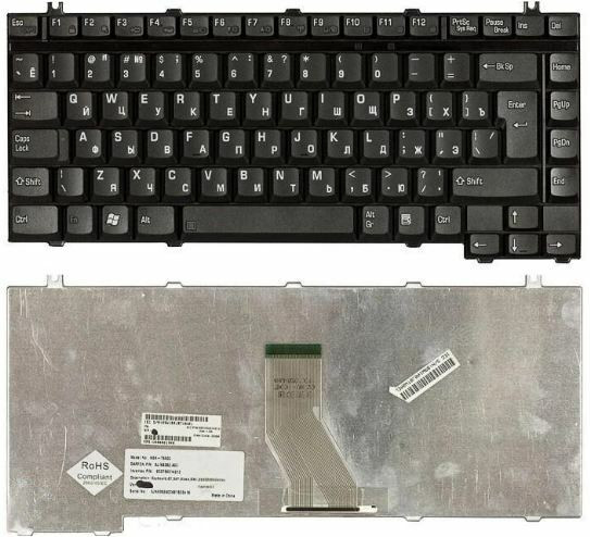 TechSonic Compatible With:- NSK-T4001 NSK-TK001 NSK-TK001 Nsk-t4701 Laptop Keyboard Replacement Key image 1