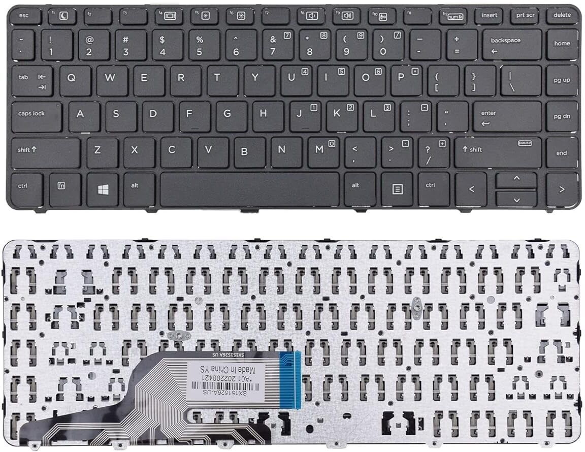 Forida HP ProBook 445 G3 640 G3 446 G3 430 G3 430 G4 440 G3 440 G4 Laptop Keyboard Replacement Key-picture-29