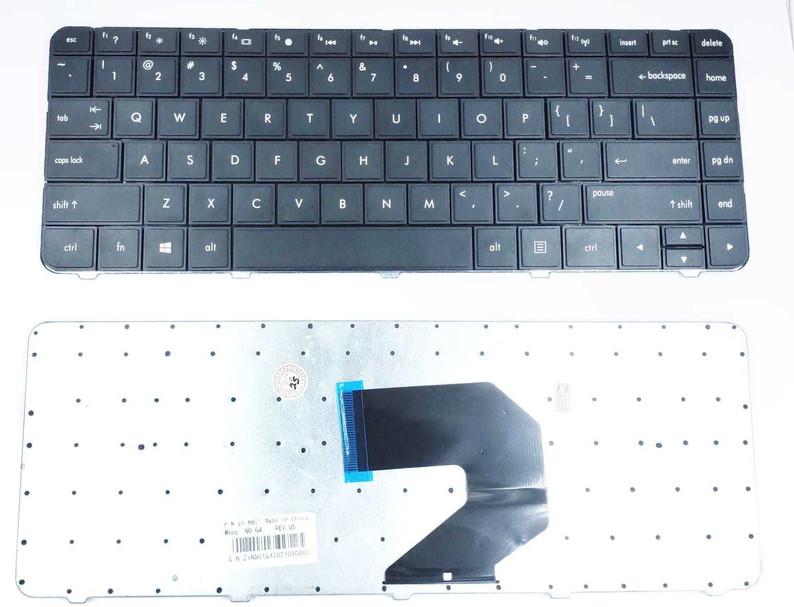 TechSonic Keyboard for G4-1317BR / G4-1317TU / G4-1317TX / G4-1318DX / G4-1318TU Laptop Keyboard Replacement Key image 1