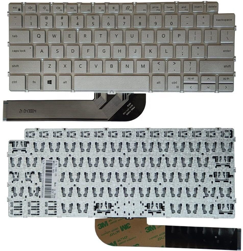 Forida Dell Latitude 3301 3410 3401 P129G001 Inspiron 13 5391 7491 7391 14 5493 5491 Laptop Keyboard Replacement Key-image-10