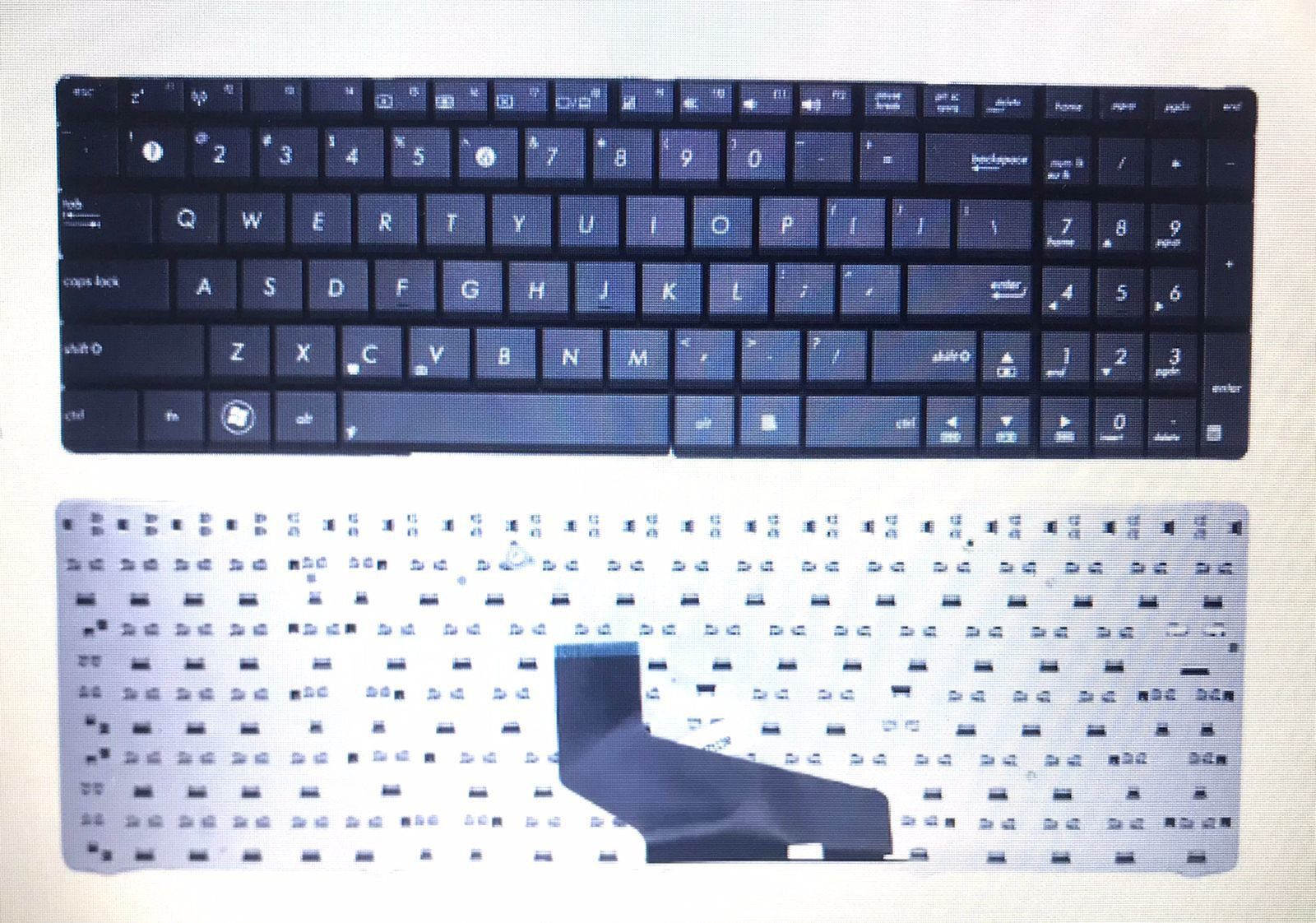 TechSonic Laptop keyboard for X53E-RS52 / X53E-RS53 / X53E-RS91 / X53E-RS92 / X53E-RS93 Laptop Keyboard Replacement Key image 1