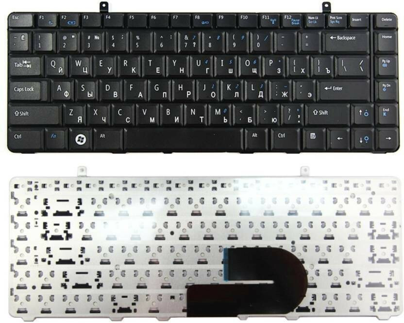 Lapstar VOSTRO A840 1014 1015 1088 A860 series Internal Laptop Keyboard (Black) Laptop Keyboard Replacement Key image 1