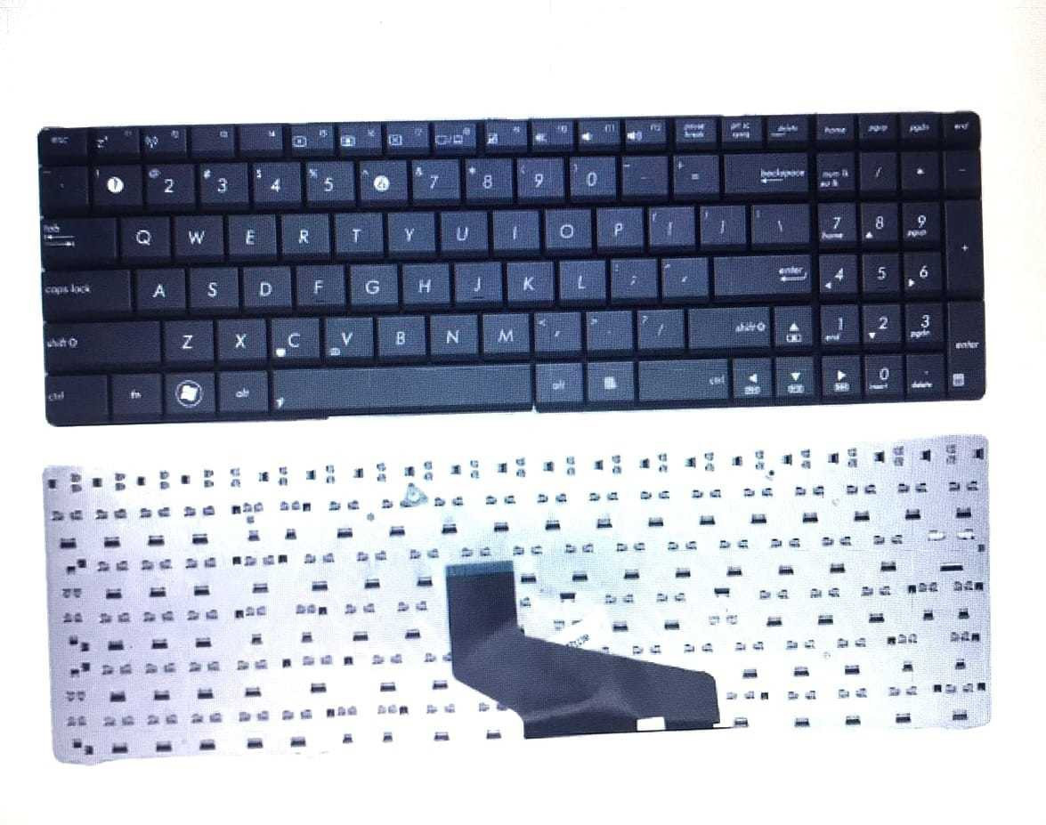 TechSonic Laptop keyboard for K53BR / K53E / K53E-1A / K53S K53SC Laptop Keyboard Replacement Key image 1