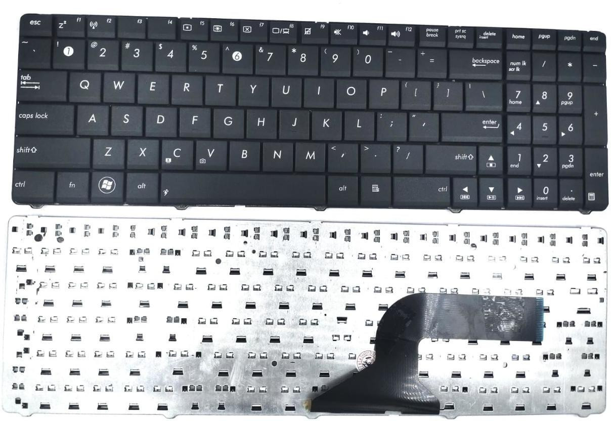 TechSonic Laptop keyboard for A54L / X54C / X54LY / X55 / X55A Laptop Keyboard Replacement Key image 1