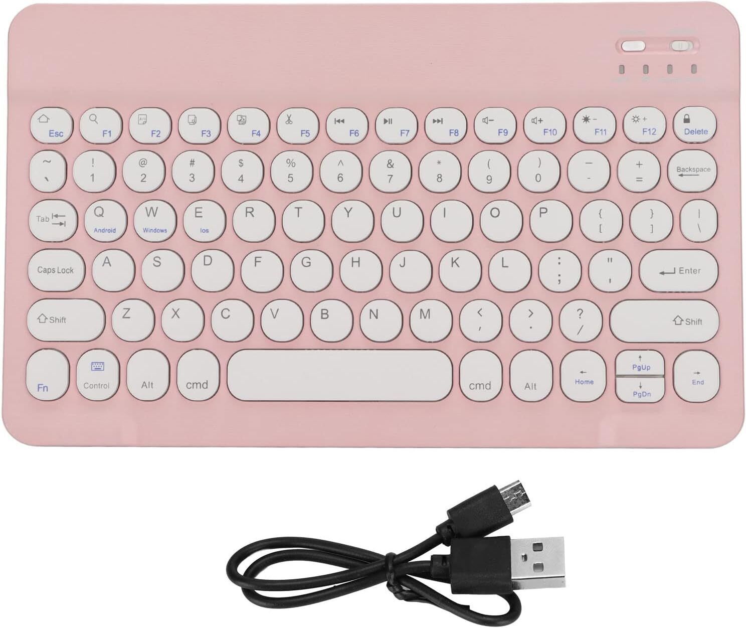 Kridix Mart Tablet Keyboard, Easy Operation Wireless Keyboard for Tablet for Laptop Laptop Keyboard Replacement Key-picture-15