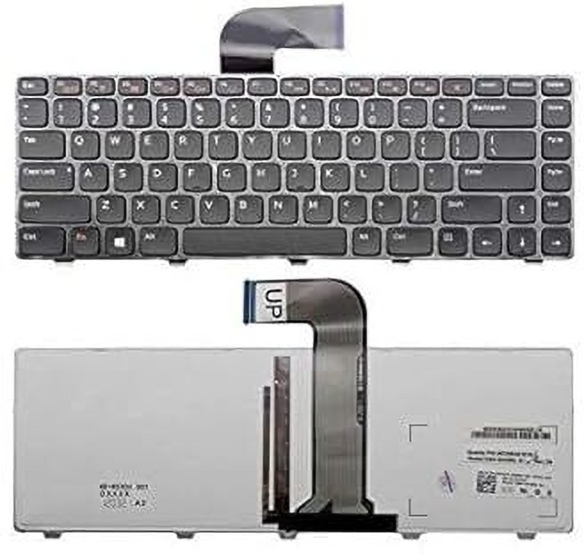 WISTAR Keyboard for Dell Inspiron N4110 4110 XPS L502X Vostro 3550 3560 With Backlit Laptop Keyboard Replacement Key image 1