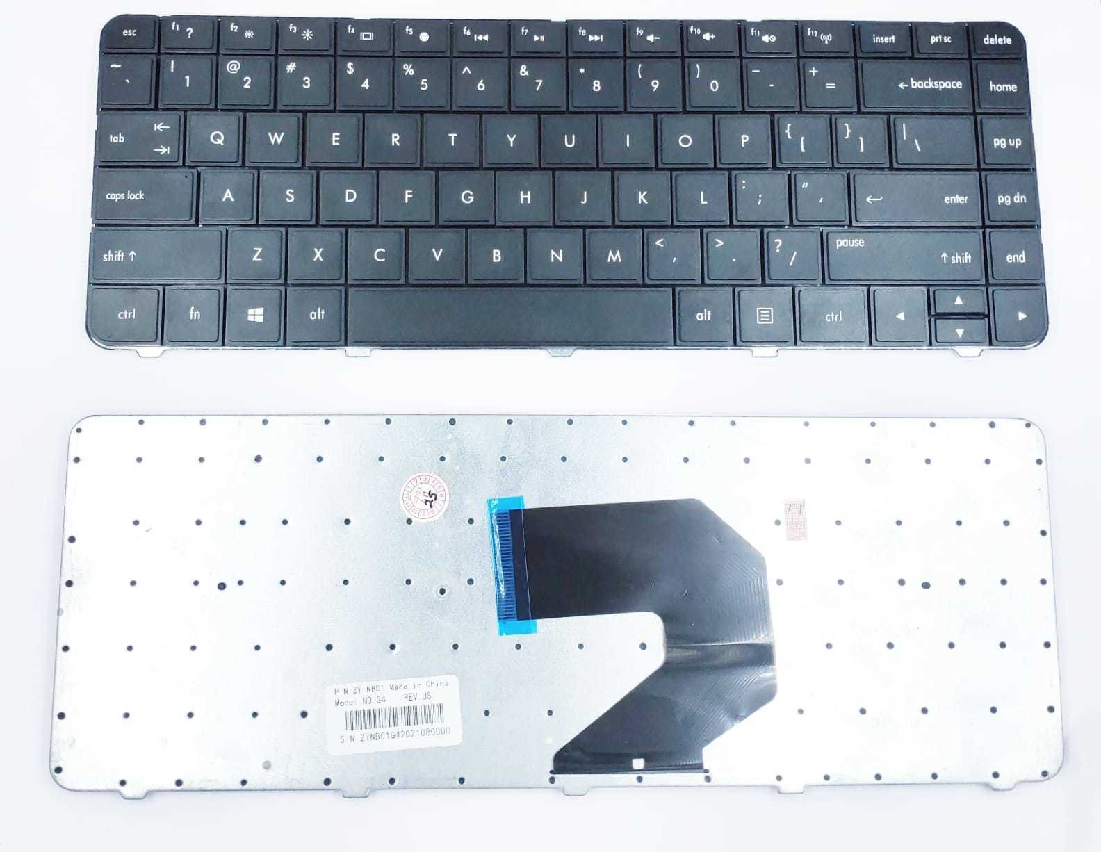 TechSonic Keyboard for G4-1350LA / G4-1351TX / G4-1352LA / G4-1352TX / G4-1353LA Laptop Keyboard Replacement Key image 1