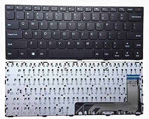 LAPOSYS Laptop Keyboard for Lenovo 110-14ISK E41-10 E41-15 E41-20 E41-25 {with On/Off} Laptop Keyboard Replacement Key image 1