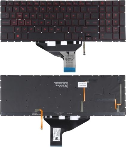 us info HP Omen 15-DC 15-DH 15-DC1018ca 15-DH002NR 15-DH001 15-DH0161T Keyboard Backlit Laptop Keyboard Replacement Key