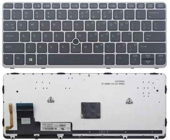 us info Laptop Keyboard HP EliteBook 820 G1, 820 G2, 720 G1, 720 G2 backlit 762585-001 Laptop Keyboard Replacement Key