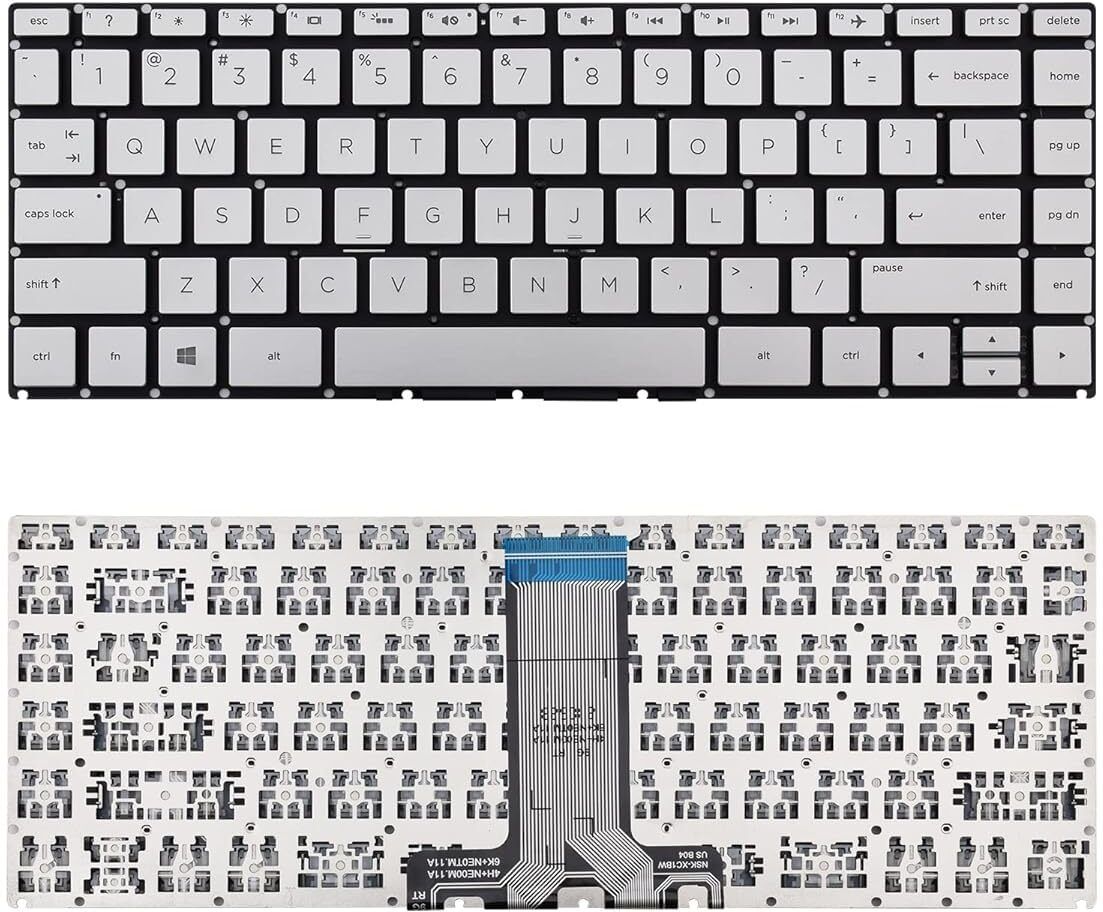 Forida 14-BP 14-BW 14-CC 14-CB 14-CF 14S-CF 14-DF 14S-DF 14-DK, 240 G6, 245 G6, 246 G6 Laptop Keyboard Replacement Key-image-7