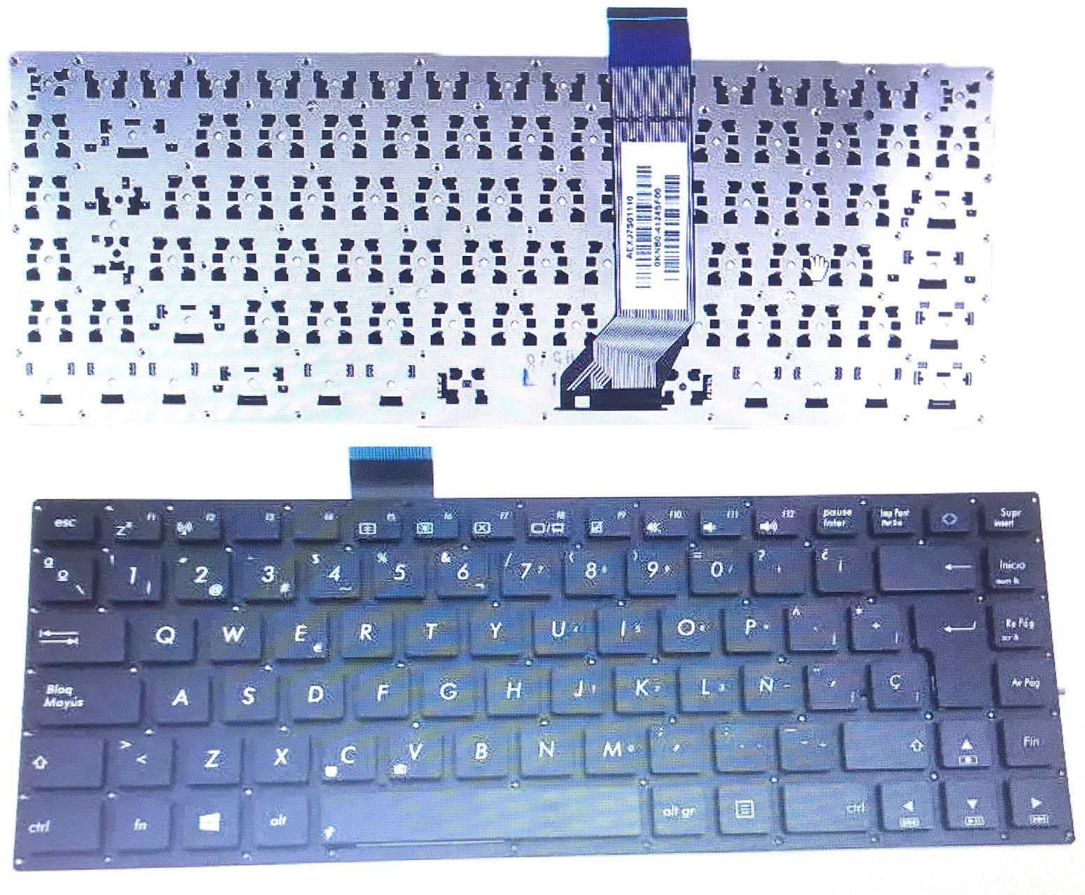 TechSonic Laptop keyboard for V451 / V451L / V451LA / V451LB / V451LN / MP-12F33US-9201 Laptop Keyboard Replacement Key image 1