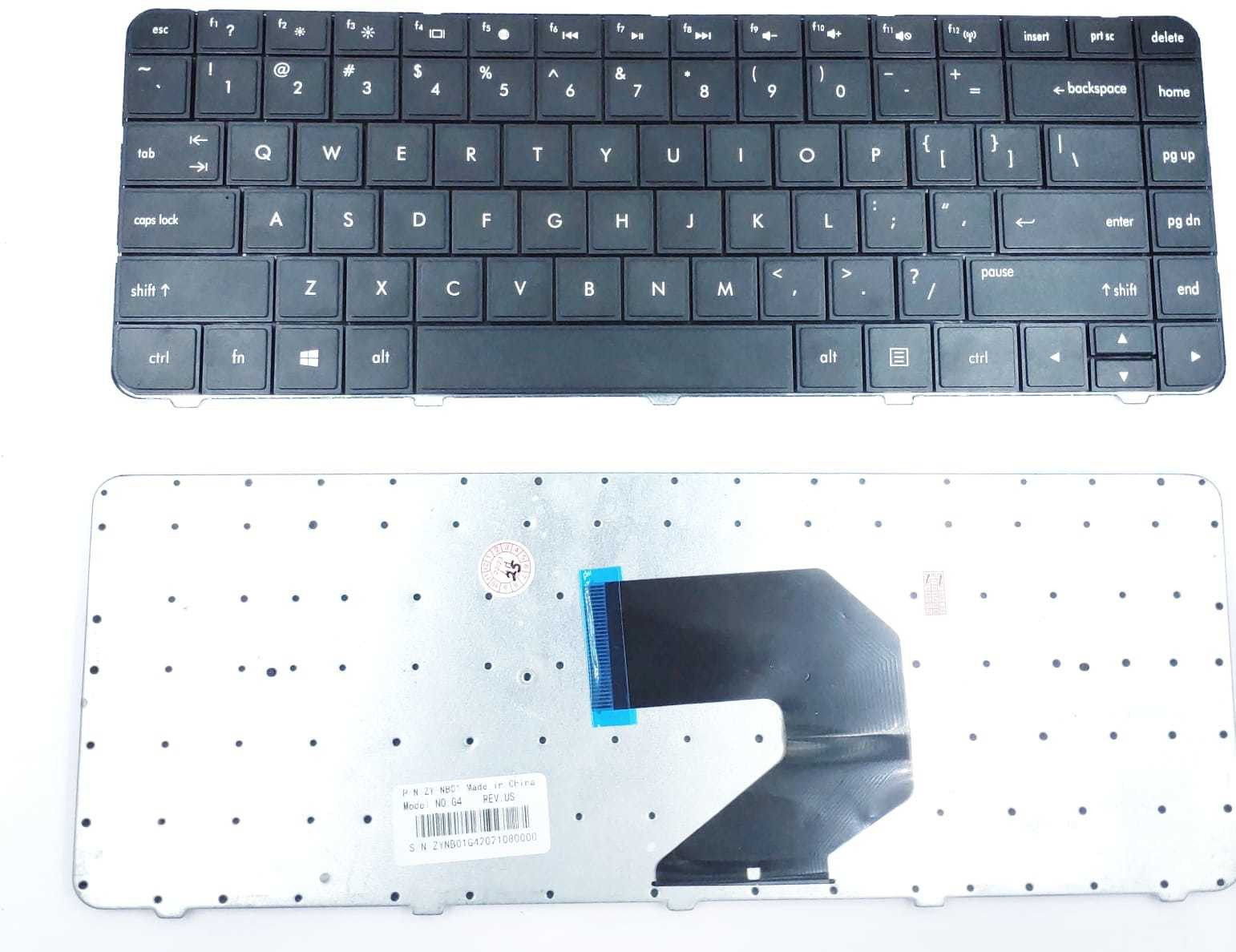 TechSonic Keyboard for G4-1313TU / G4-1313TX / G4-1314AU / G4-1314BR / G4-1314TU Laptop Keyboard Replacement Key image 1