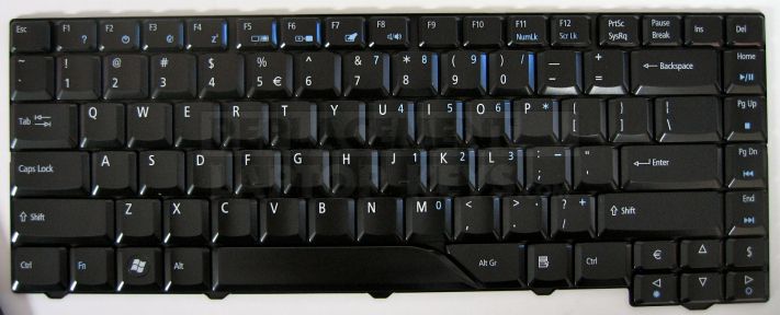 Acer LAPTOP KEYBOARD FOR ASPIRE 4210 4220 4310 4315 4320 4510 4520 4710 BLACK Laptop Keyboard Replacement Key-image-5