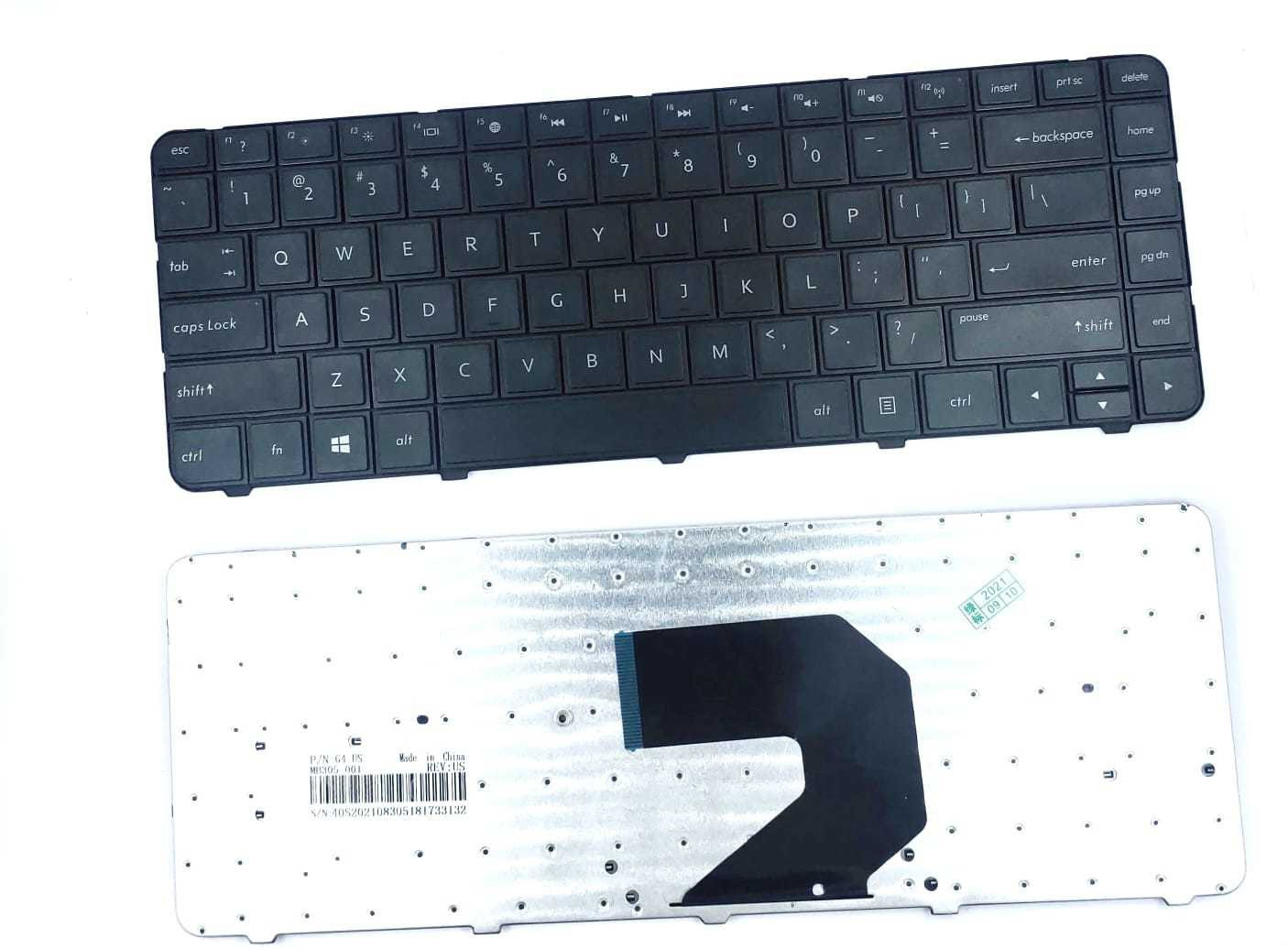 TechSonic Keyboard for CQ58-D00, CQ58-D00SM, CQ58-D00SRC,Q58-D01ERC,Q58-D01SA Laptop Keyboard Replacement Key image 1