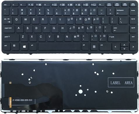 us info HP EliteBook 840 G1 850 G1 840 G2 850 G2 740 745 G1 Laptop Backlight keyboard Laptop Keyboard Replacement Key