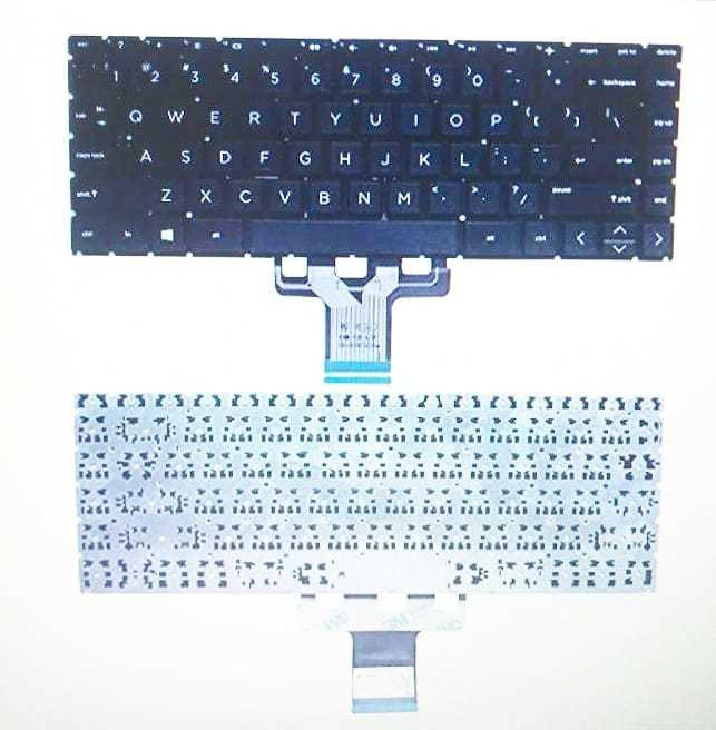 TechSonic Keyboard for 14-cd0054tu 14-cd0054tx 14-cd0055tu 14-cd0055tx 14-cd0056tu Laptop Keyboard Replacement Key image 1