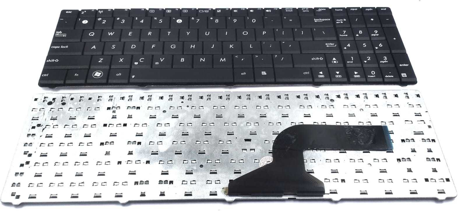 TechSonic Laptop keyboard for X54H / X54C / X53S / N73S / N53S Laptop Keyboard Replacement Key image 1