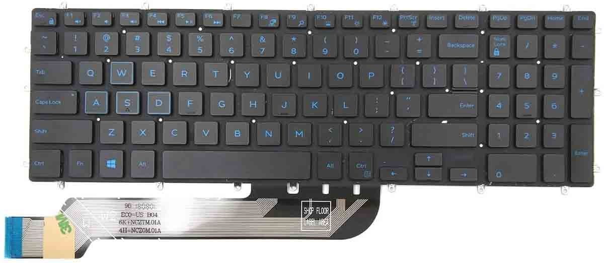 us info Keyboard for D,ell G3 3579 3779 G5 5587 G7 7588 5568 with Blue Backlit keyboard Laptop Keyboard Replacement Key-picture-17