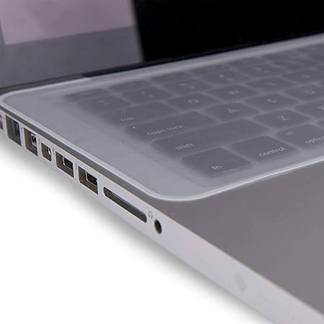 Airtree Best quality keyboard skin Transparent 15.6 inch, Keyboard Protector Laptop Keyboard Skin image 1