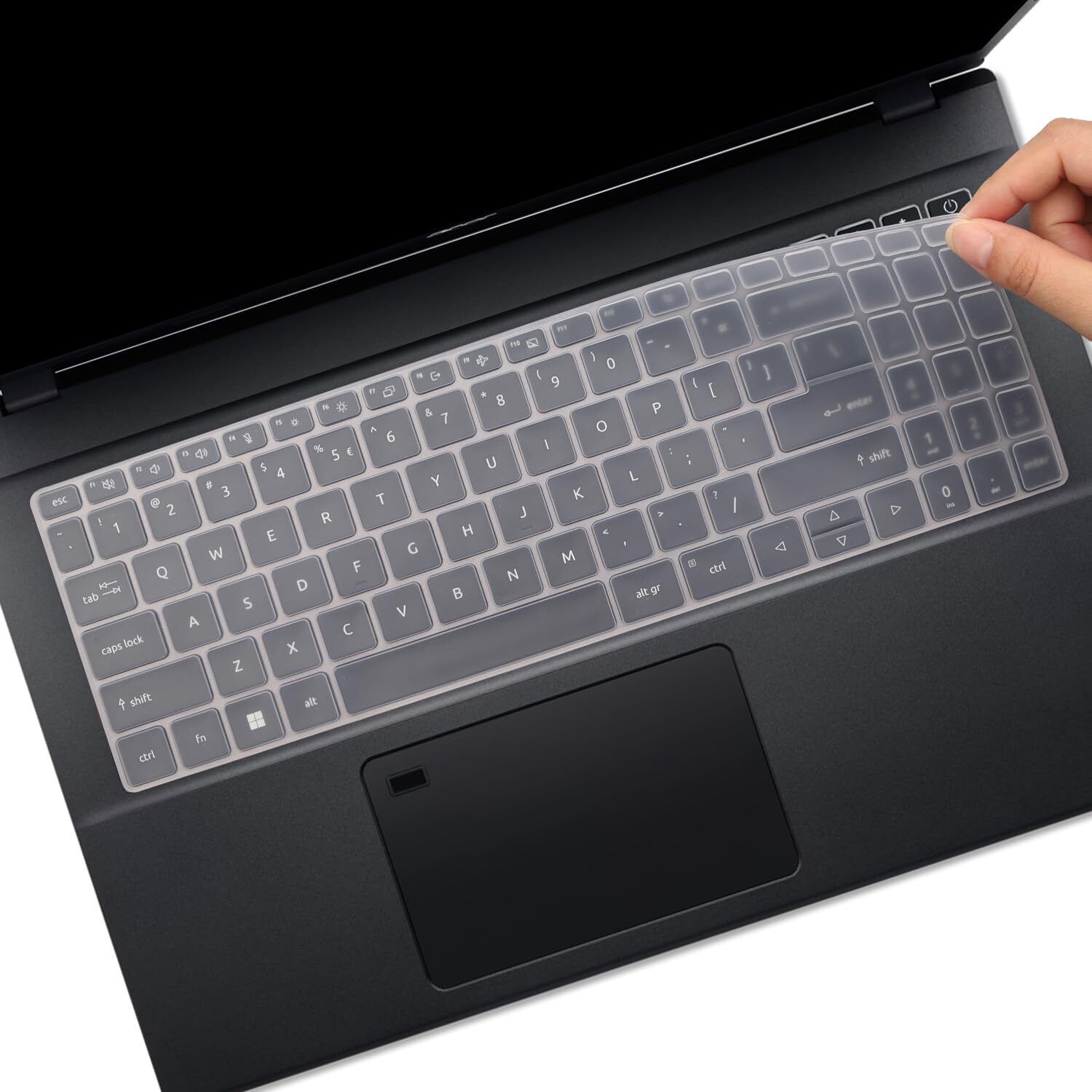 RAYA Silicone Keyboard Cover for Acer Nitro V 15 [ ANV15-41 / ANV15-51 / ANV15-52 ] & Acer Nitro Lite 16 [ NL16-71G ] Gaming Laptop Keyboard Skin-image-15