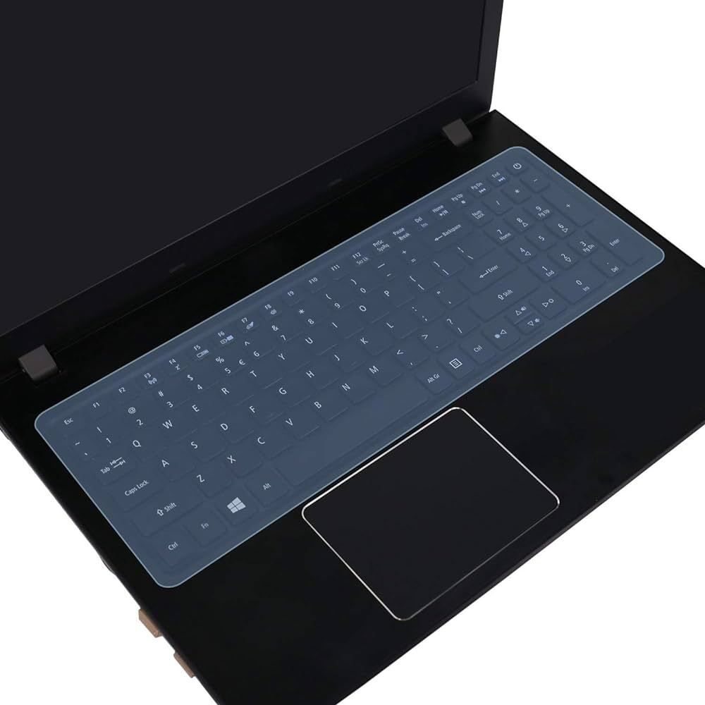 ABHI HUB ABHI SILICONE KEYBOARD PROTECTOR SKIN 15.6 INCH AND14 INCH(TRANSPARENT SKIN) DEKSTOP , ALL LAPTOP Keyboard Skin-image-36