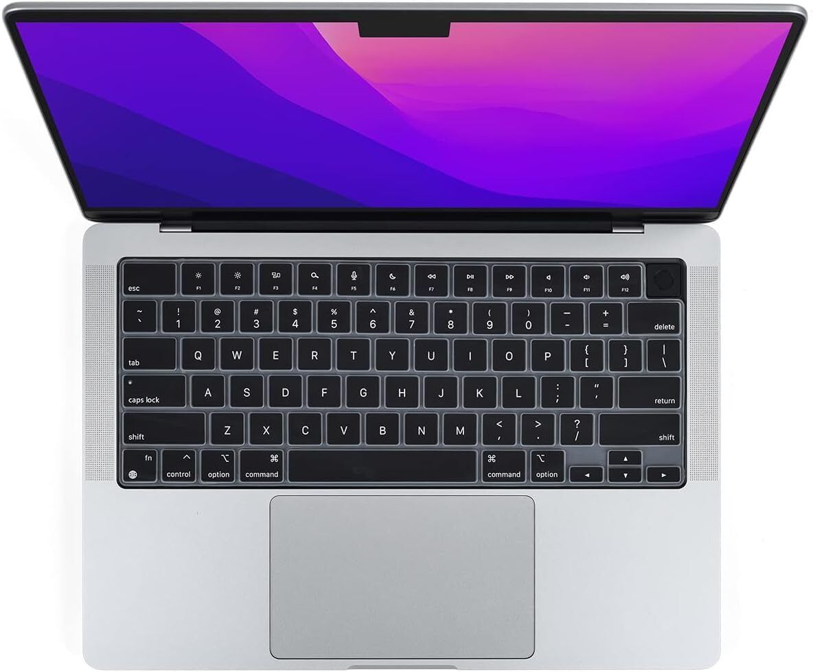 oaky Keyboard Cover for MacBook Air M1 13 inch 2020 Model, A2179 Ultra Thin Protector Waterproof Dust-Proof Keyboard Skin Keyboard Skin-image-28