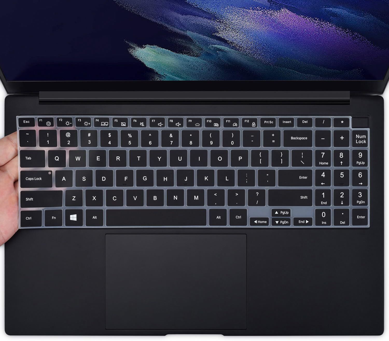RAYA Keyboard Cover for Sasung Galaxy Book 4 / Galaxy Book 3 Pro 360 16 inch Samsung Galaxy Book 4/3 Pro & Galaxy Book 4/3 Ultra 15.6inch Keyboard Skin-image-31