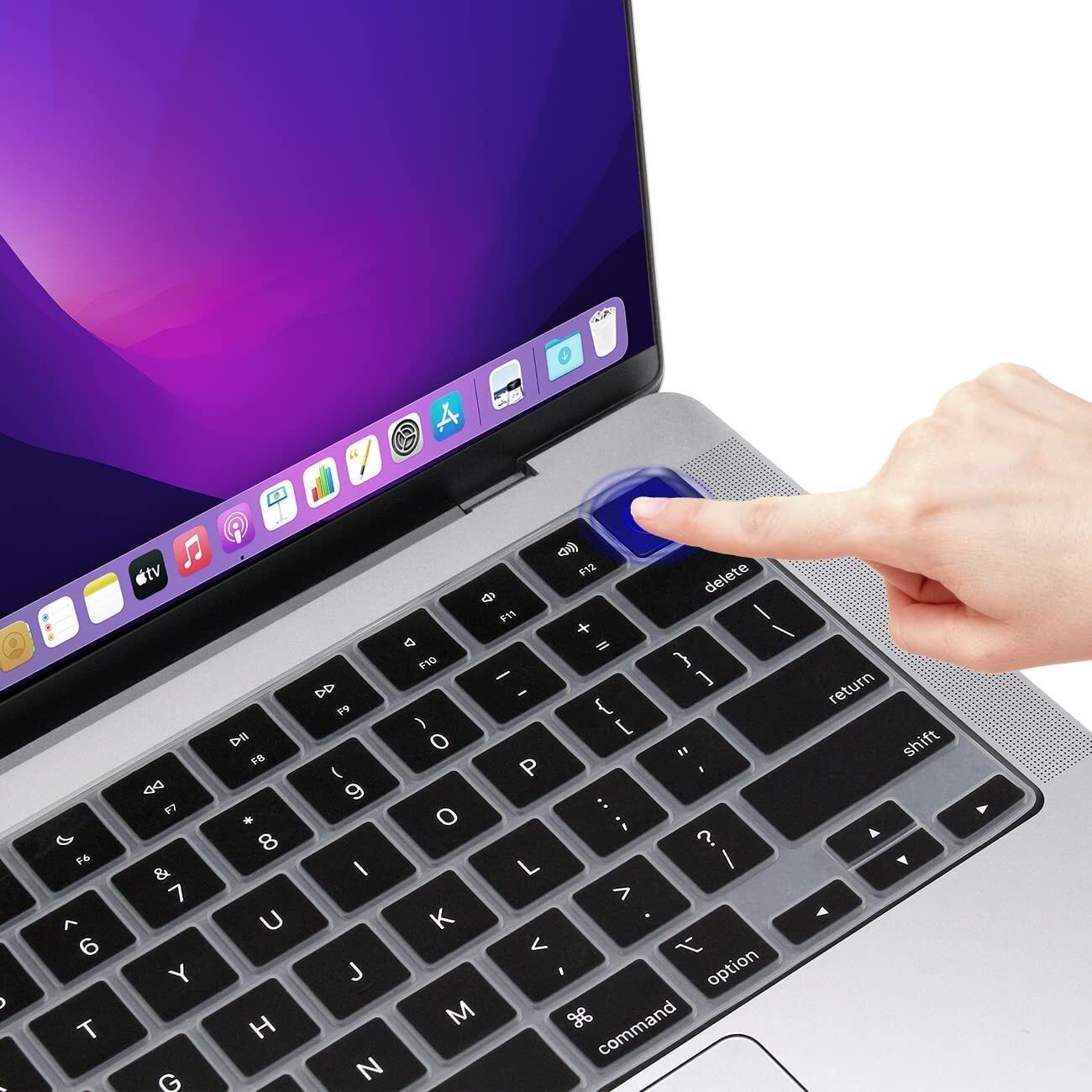 oaky Keyboard Cover for 2024-2021 MacBook Air 13.6 inch M2 M3 Chip and MacBook Air 15.3 inch 2024-2021 M3 M2 [Model A3113 A2681 A3114 A2941] Keyboard Skin-image-16
