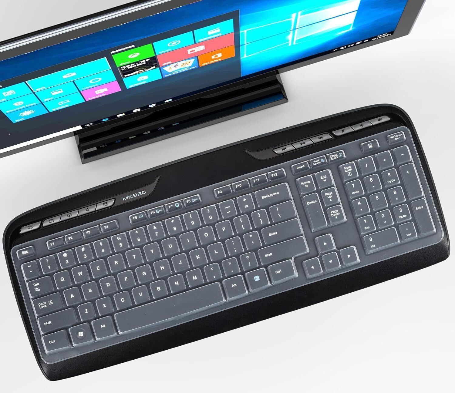 iFyx Cover YR002/Y-R0009 Logitech Wireless Keyboard MK320 K330 MK335 Keyboard Skin-image-4