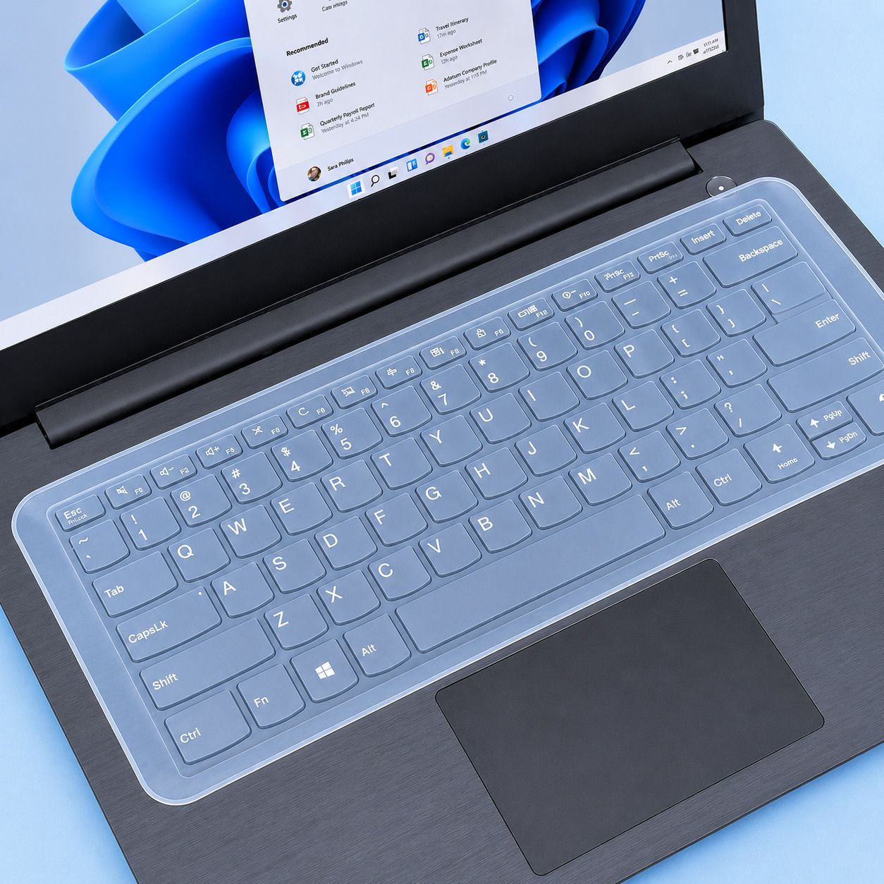 RedShell 15 Inch Laptop Keyboard Cover Waterproof Washable Silicone Keyboard Skin Laptop keyboard Keyboard Skin-image-10
