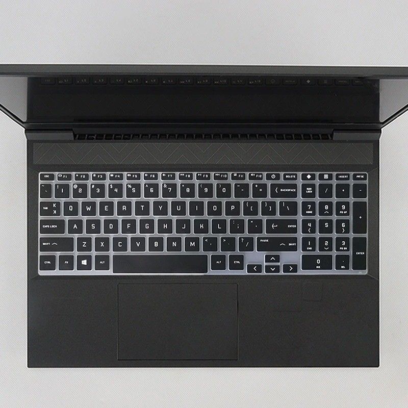 Saco Keyboard Protector Silicone Skin Cover Compatible for Suitable for HP Victus 16.1-inch FHD Gaming Laptop 16-E0301AX - launch year 2022 Keyboard Skin