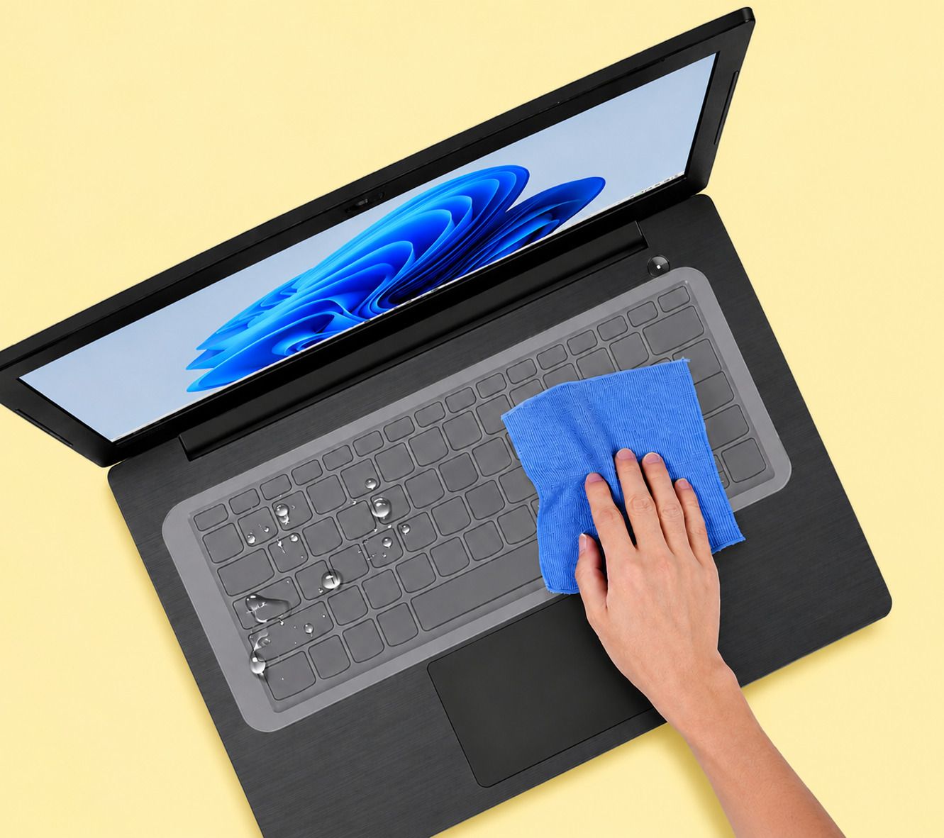 RedShell Universal 15 Inch Silicone Keyboard Cover Soft Flexible Dust Protection Laptop keyboard Keyboard Skin-image-14