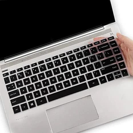 Capsa Black,Keyboard Protector 14 Inch Laptop Dust Cover for 14s-dy Series HP 14 Inch 14s-dq, 14s-cd, 14s-er, 14s-dy Series Laptop Keyboard Skin-image-28