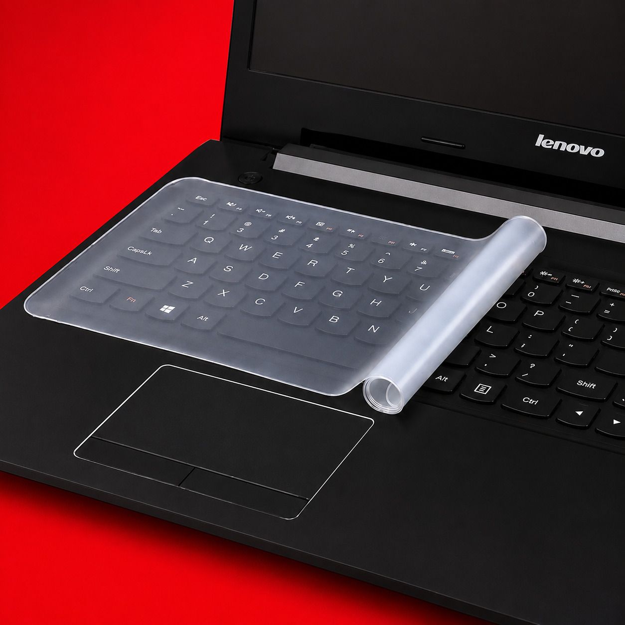 HamzaEnterprises 14 Inch Silicone Laptop Keyboard Protector Cover Dustproof Waterproof Laptop keyboard Keyboard Skin-image-30