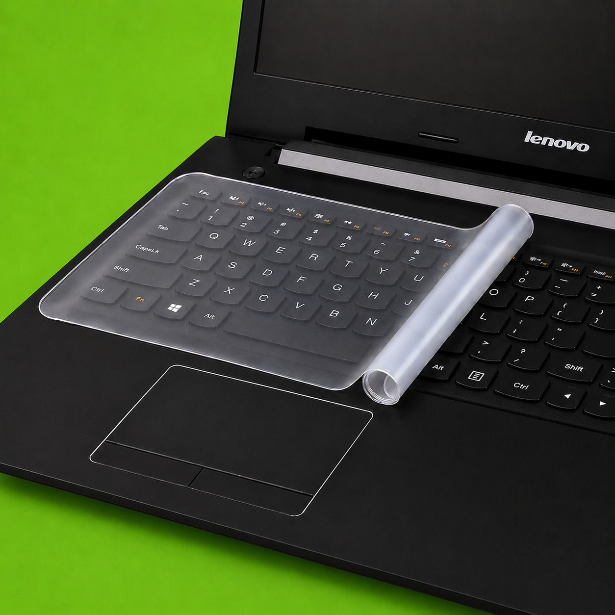 HamzaEnterprises 14 Inch Laptop Keyboard Protector Silicone Skin Flexible and Washable Cover Laptop keyboard Keyboard Skin-image-23