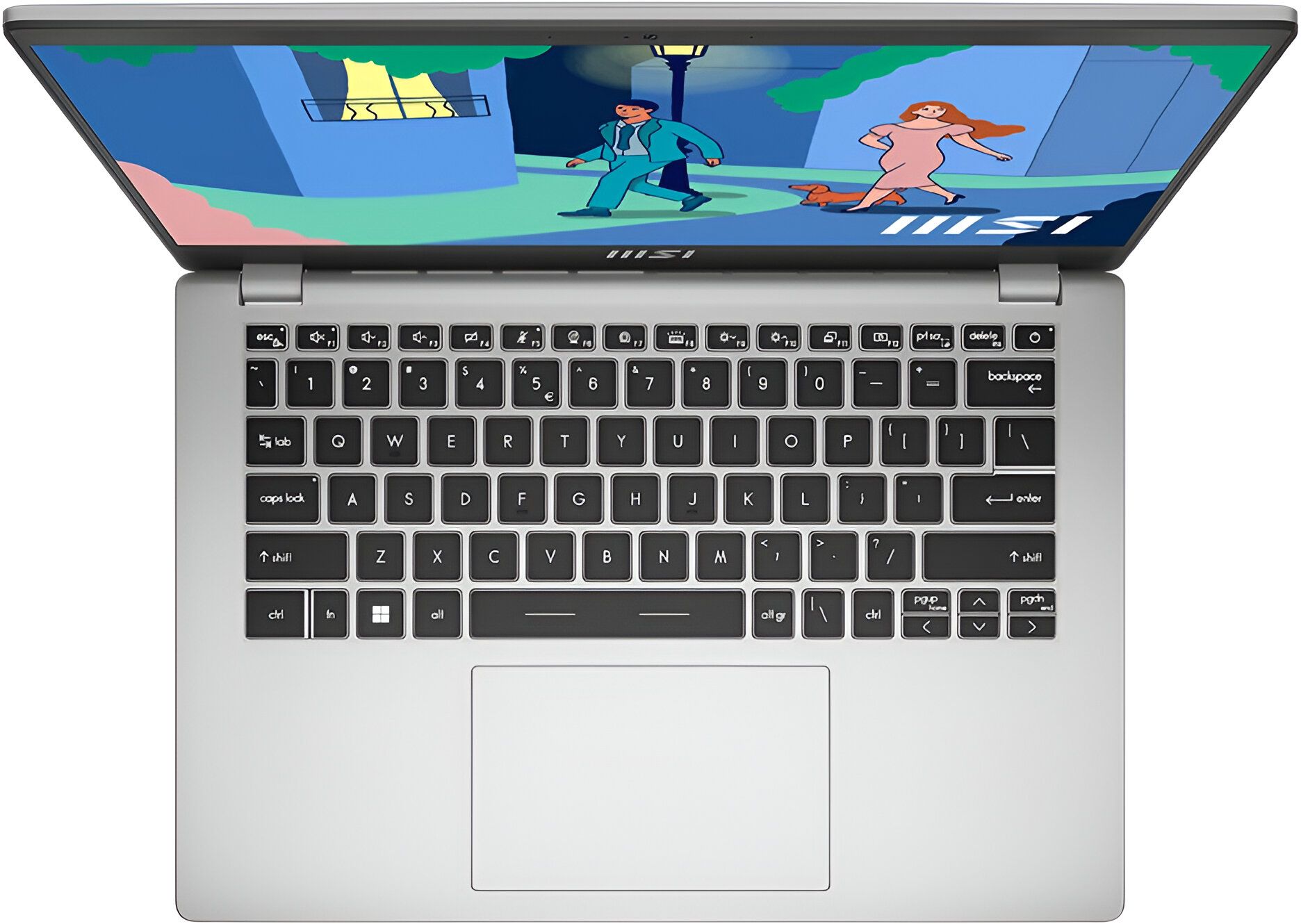 RAYA TPU Keyboard Cover for MSI Modern 14 ( C5M / C7M / C11M / C12M / C13M ) and MSI 14 ( Evo-B13M / H-B12U ) & MSI Summit E14 Evo-A12M laptops Keyboard Skin-image-26