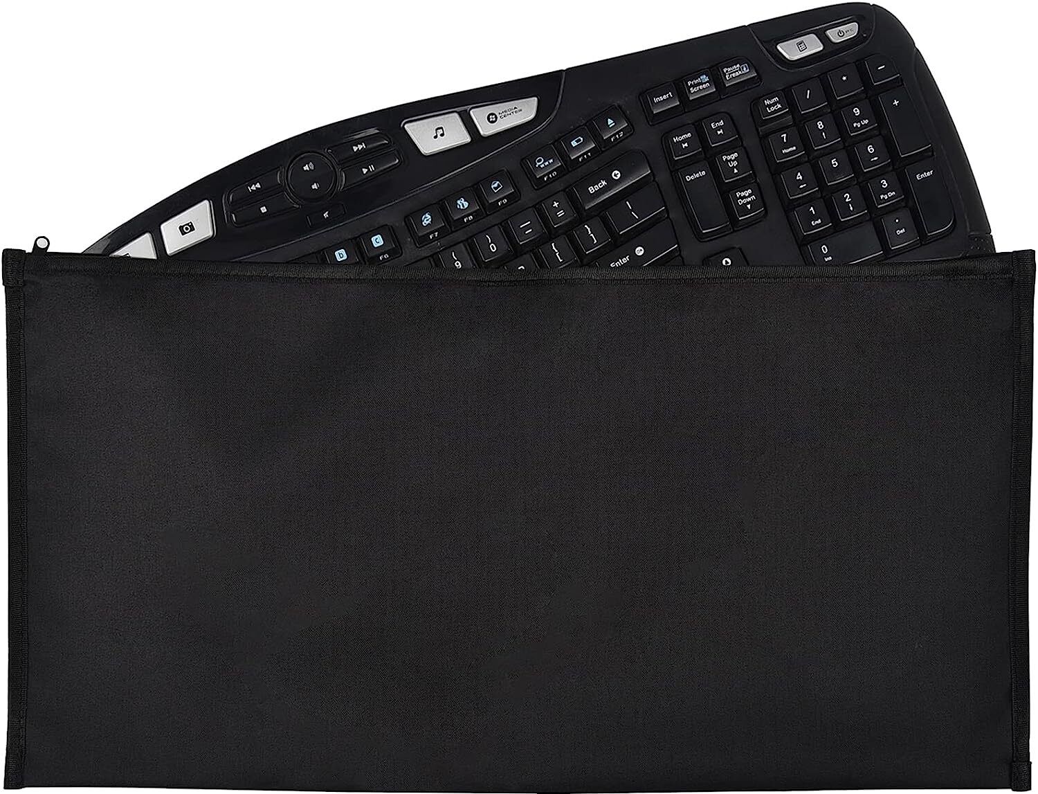 EDRAK Keyboard Dust Proof Water Proof Washable Cover (Black) All Leptop, Dell , HP, Acer, Asus, Samsung, Lenovo, Notebook, Micromax, Other Keyboard Skin-image-48