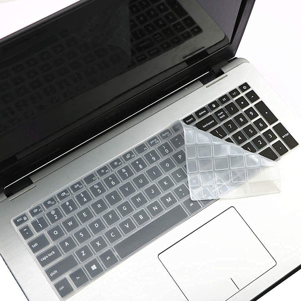 Saco Protector Skin Keyboard Cover for Dell Inspiron 15 3000 3501 3505 15.6 inches Full HD Laptop Keyboard Skin-image-43
