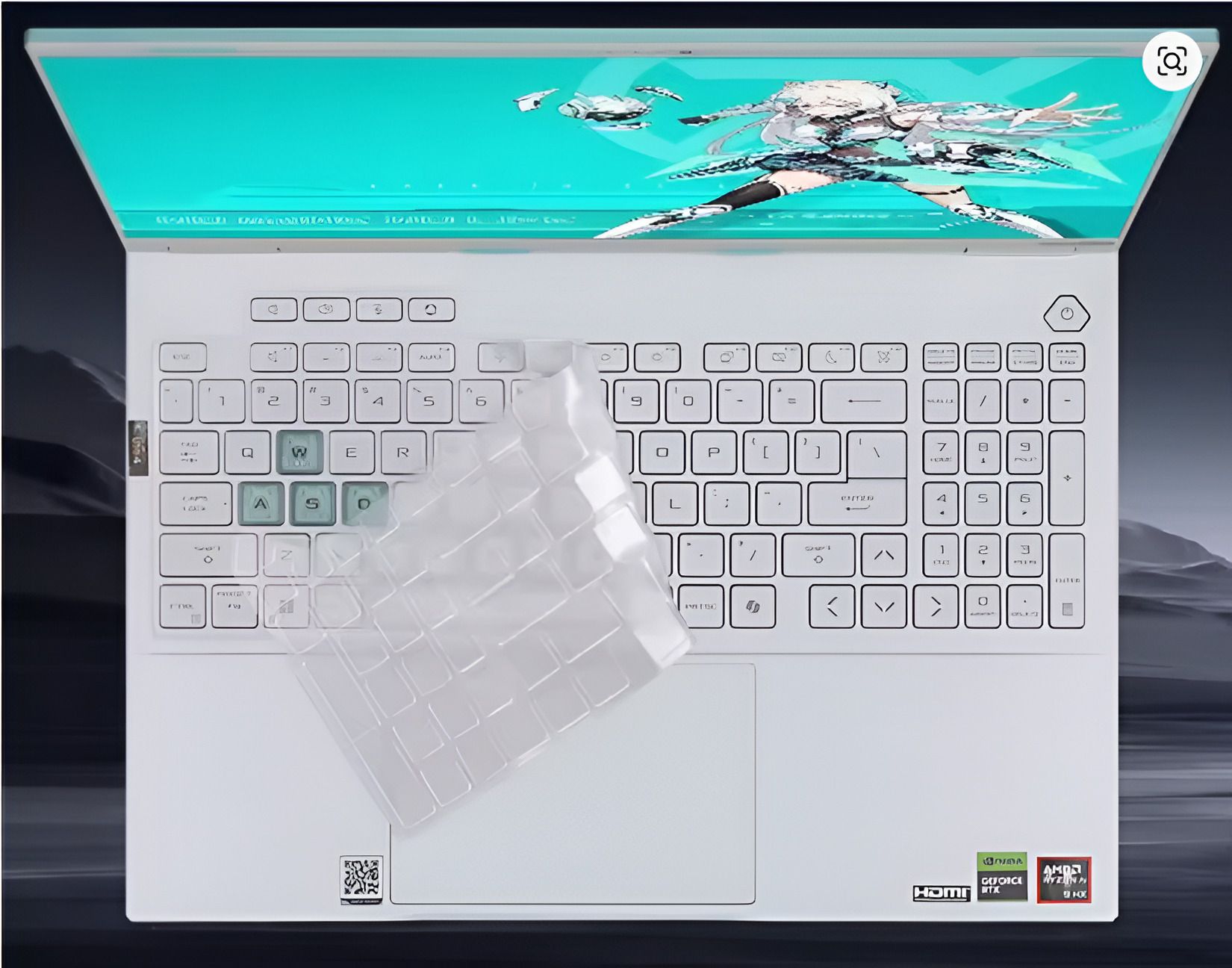 RAYA Keyboard Cover for ASUS 2025 TUF A16 F16 Gaming Laptop 2025 ASUS TUF Laptop Keyboard Skin