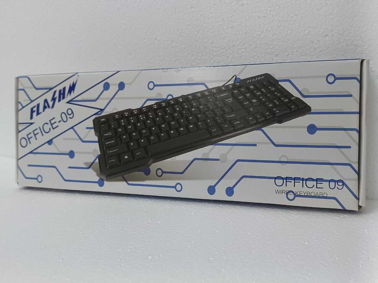 Flashm OFFICE 09 Wired USB Standard Desktop Keyboard Compatible with Desktop, Laptop-picture-31
