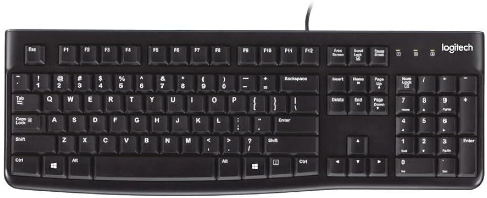 Logitech K120-‎FBA_920-002582 Wired USB Standard Desktop Keyboard Compatible with Desktop, Laptop-picture-12