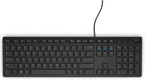 DELL KB216 USB Wired Keyboard Wired USB Standard Desktop Keyboard Compatible with Desktop, Laptop, Mac stand support,multimedia_keys-image-11