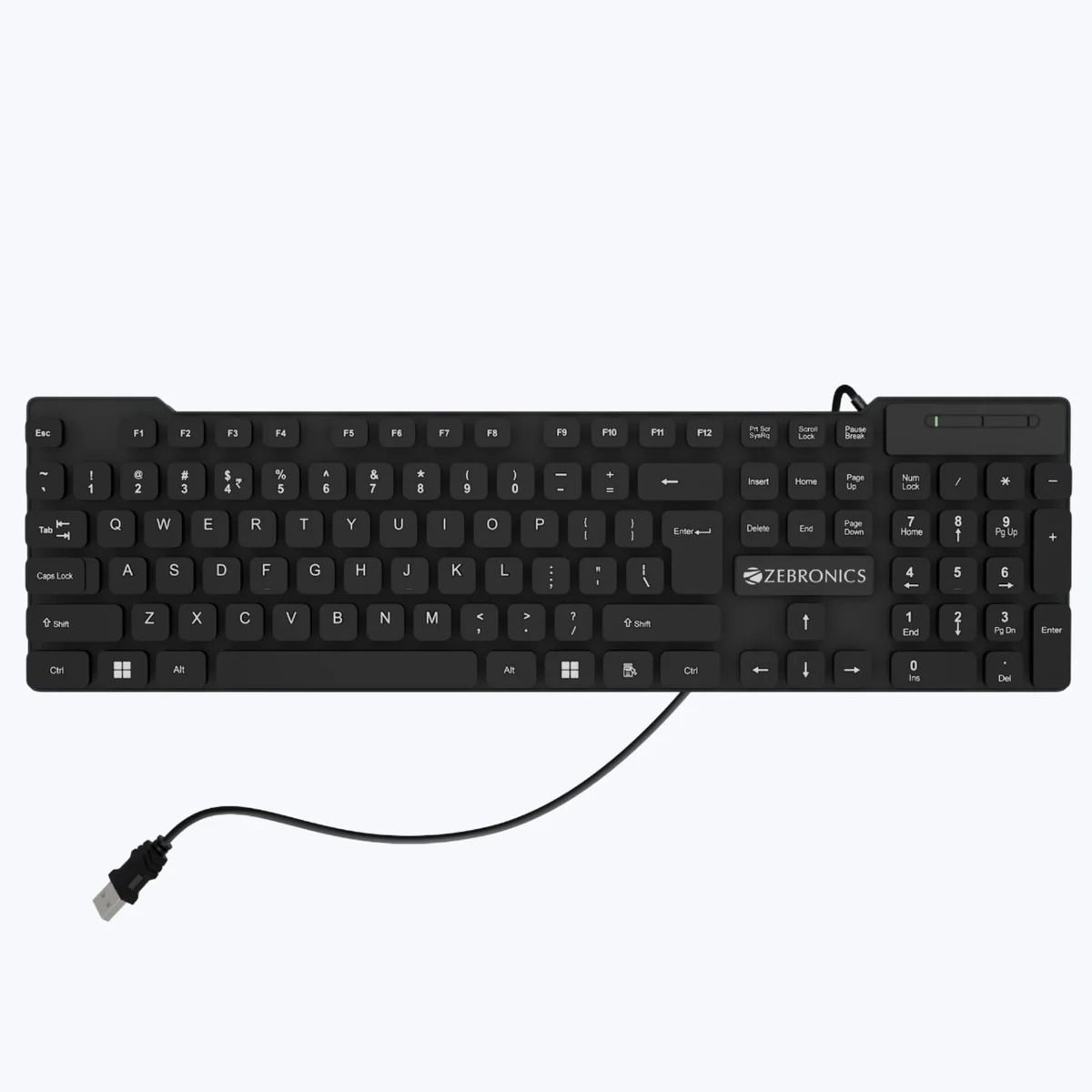 ZEBRONICS K-03 Wired USB Standard Desktop Keyboard Compatible with Laptop, Desktop, Mac-image-16