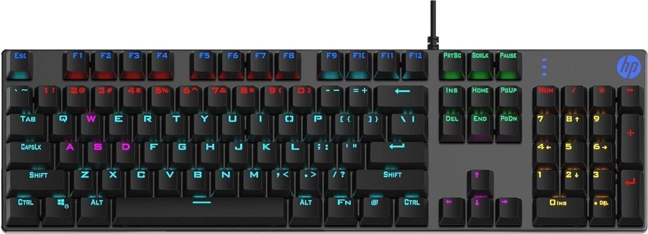 HP Gk400F Wired USB Standard Desktop Keyboard Compatible with Desktop, Laptop, Mac-image-4
