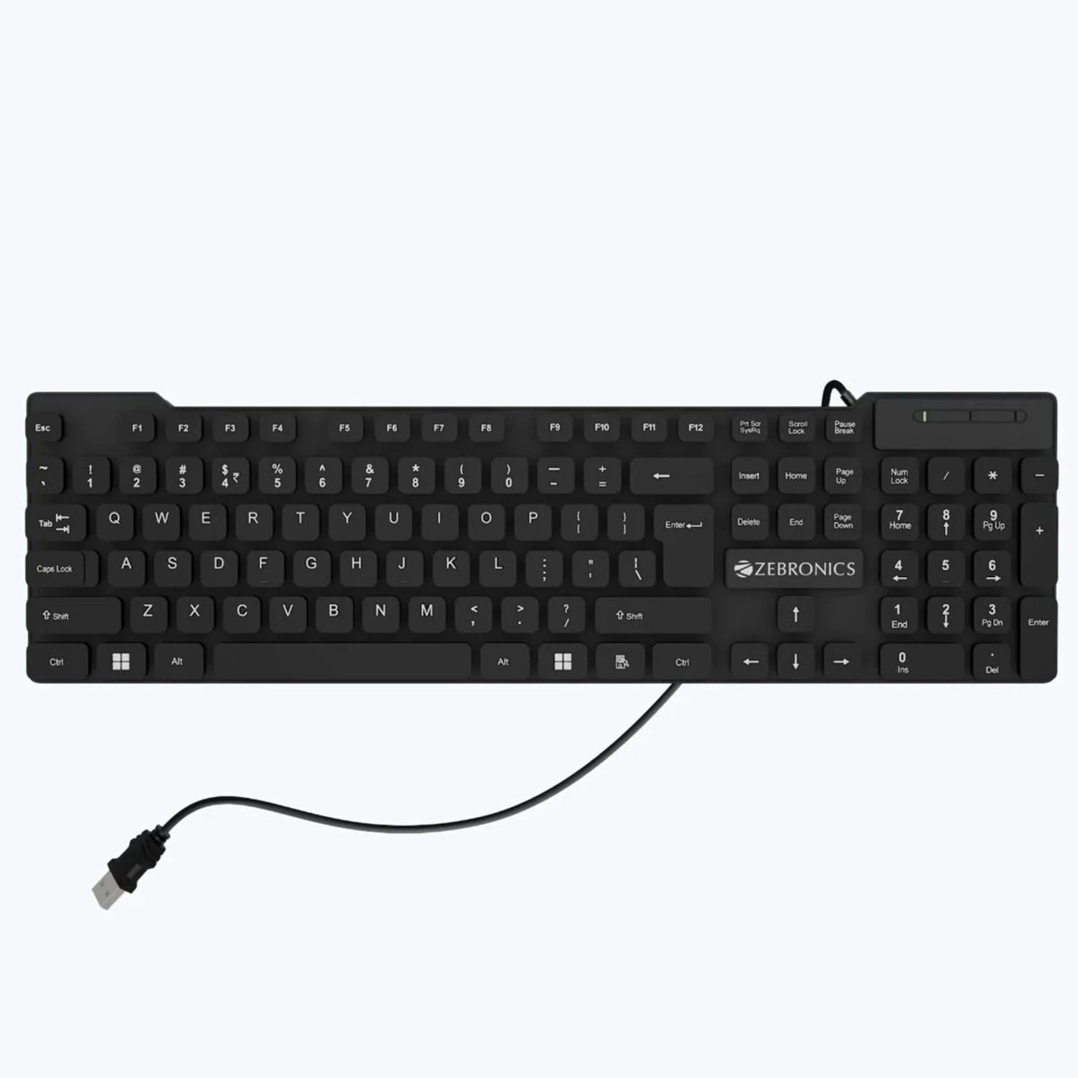 ZEBRONICS ZEB K03 Wired USB Standarvice PS2 Standard Desktop Keyboard Compatible with Desktop, Laptop, Mac-image-32
