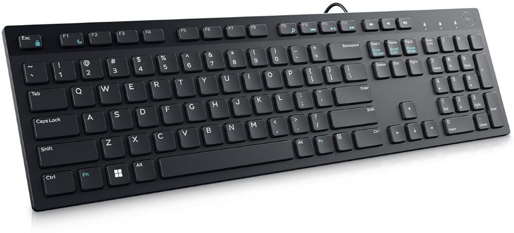 DELL 580-AEKD Wired USB Standard Desktop Keyboard Compatible with Desktop, Laptop-image-34